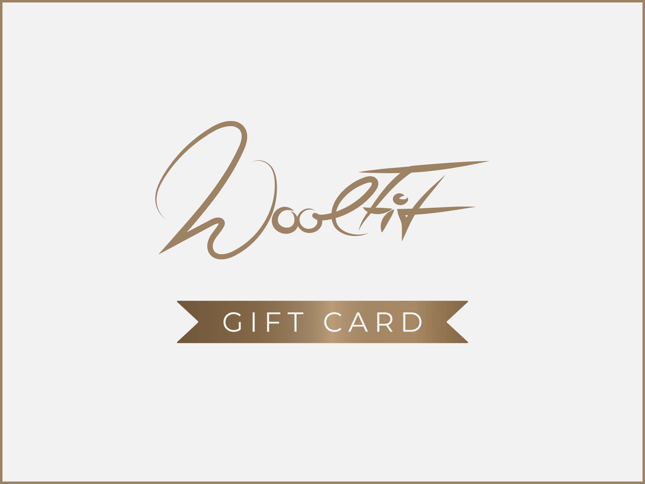 WoolFit Slippers Gift Card